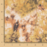 Gasa Estampada Tie Dye Ocre - Ribes y Casals