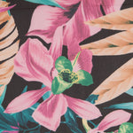 Gasa Estampada Tropic Fucsia - Ribes y Casals