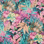 Gasa Estampada Tropic Fucsia - Ribes y Casals