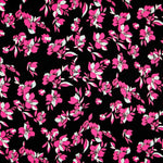 Gasa Floral Fucsia - Ribes y Casals