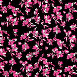 Gasa Floral Fucsia - Ribes y Casals