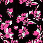 Gasa Floral Fucsia - Ribes y Casals