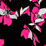 Gasa Floral Fucsia - Ribes y Casals