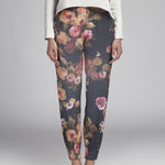 Gasa Floral Otoño Navy - Ribes y Casals