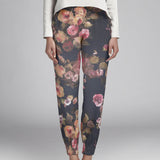 Gasa Floral Otoño Navy - Ribes y Casals