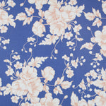 Gasa Flores Vintage Azul - Ribes y Casals