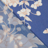 Gasa Flores Vintage Azul - Ribes y Casals