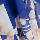Gasa Flores Vintage Azul - Ribes y Casals