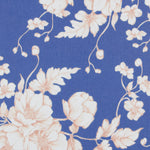 Gasa Flores Vintage Azul - Ribes y Casals