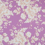 Gasa Flores Vintage Malva - Ribes y Casals