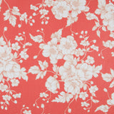 Gasa Flores Vintage Roja - Ribes y Casals