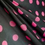 Gasa Lunar 2cm Fucsia Negro - Ribes y Casals
