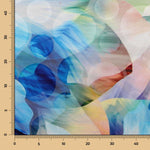 Gasa Lunar Pétalos Azul - Ribes y Casals