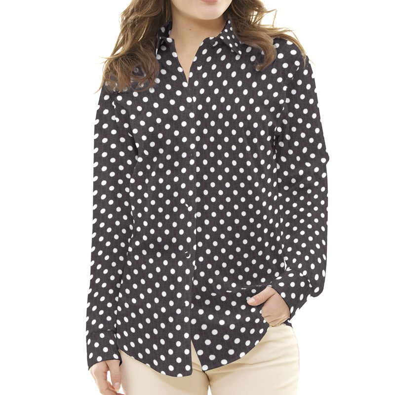 Gasa Lunares Negra - Ribes y Casals