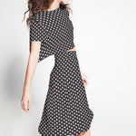 Gasa Lunares Negra - Ribes y Casals