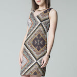 Gasa Patchwork Marrón - Ribes y Casals