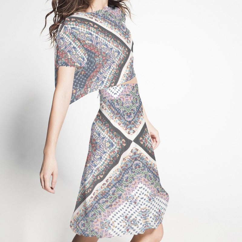 Gasa Patchwork Multicolor - Ribes y Casals