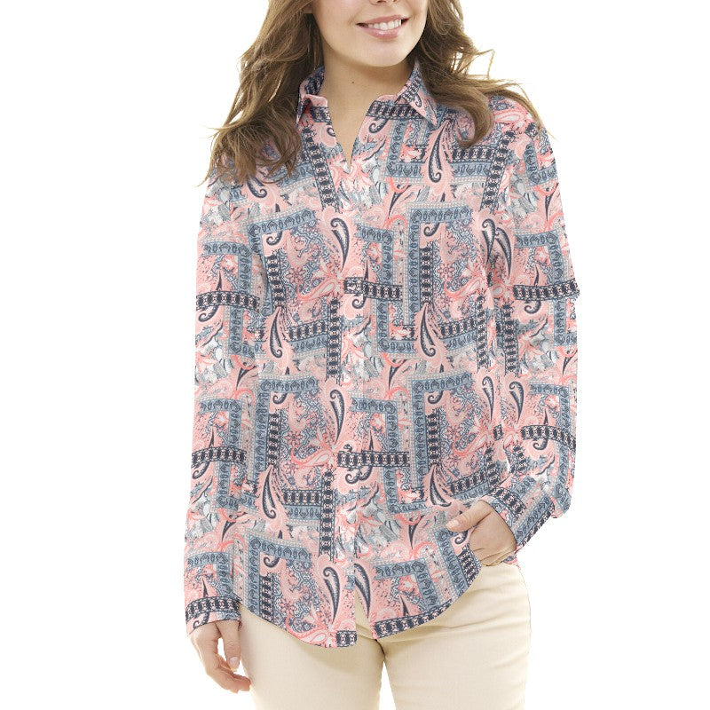 Gasa Patchwork Rosa - Ribes y Casals