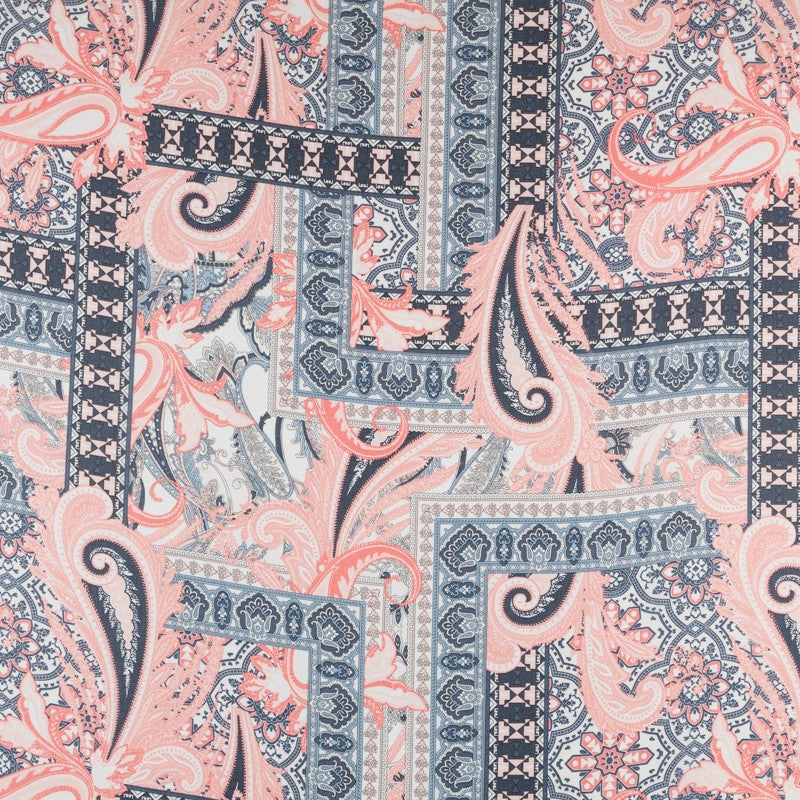 Gasa Patchwork Rosa - Ribes y Casals