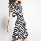 Gasa Poliester Étnica Negro - Ribes y Casals