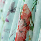 Gasa Poliéster Plumeti Verde Agua - Ribes y Casals