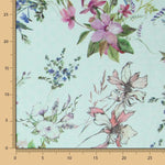 Gasa Poliéster Plumeti Verde Agua - Ribes y Casals