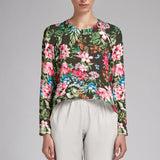 Gasa Satén Exotic Verde - Ribes y Casals