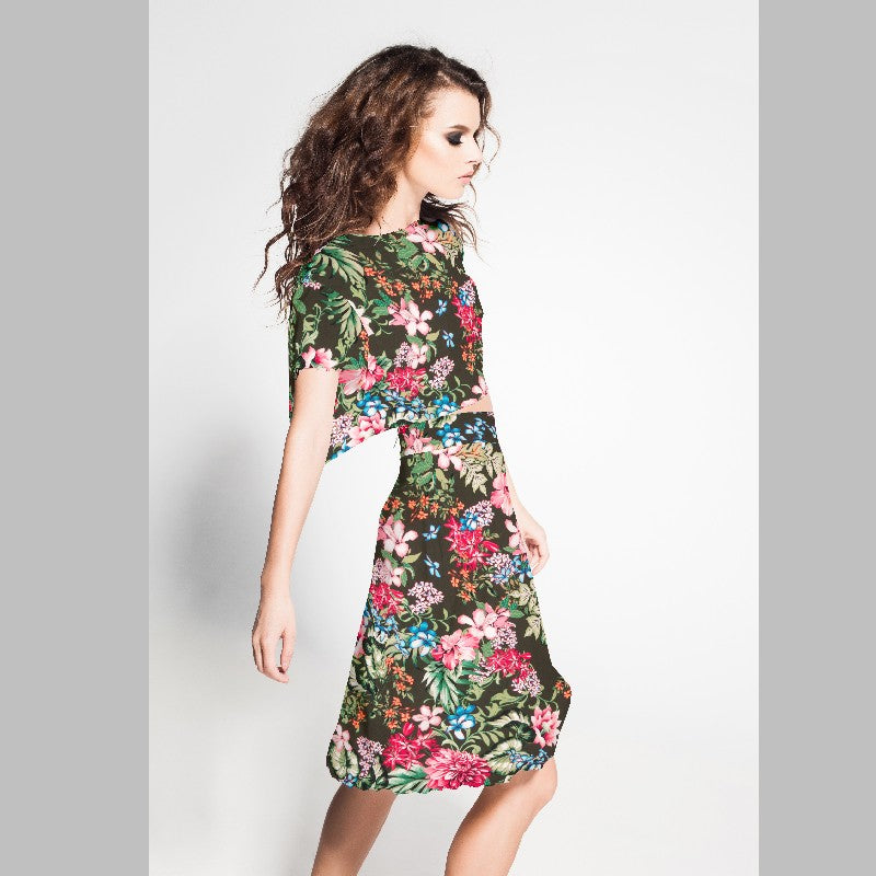 Gasa Satén Exotic Verde - Ribes y Casals