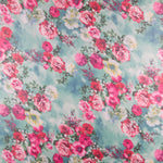 Gasa Sedosa Tropical Agua - Ribes y Casals