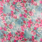 Gasa Sedosa Tropical Agua - Ribes y Casals