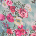 Gasa Sedosa Tropical Agua - Ribes y Casals