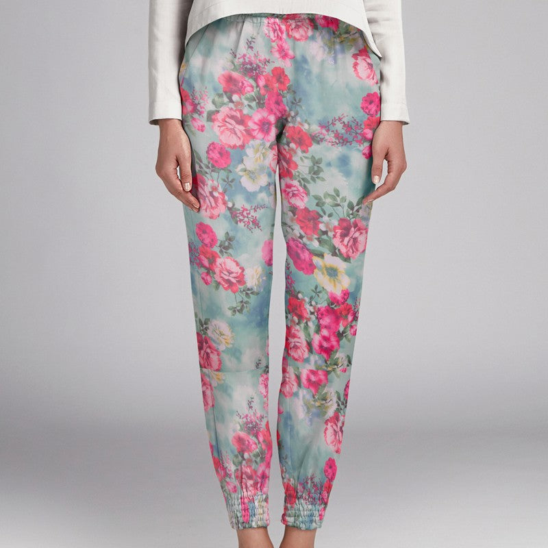 Gasa Sedosa Tropical Agua - Ribes y Casals