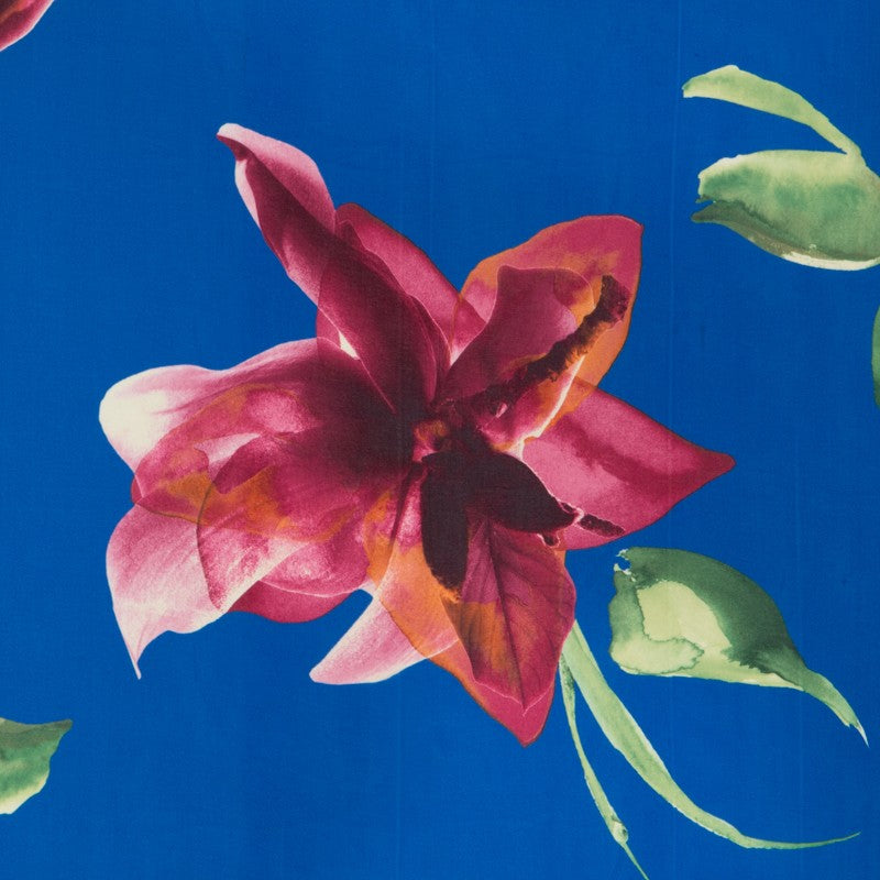 Gasa Sedosa Tropical Azul - Ribes y Casals