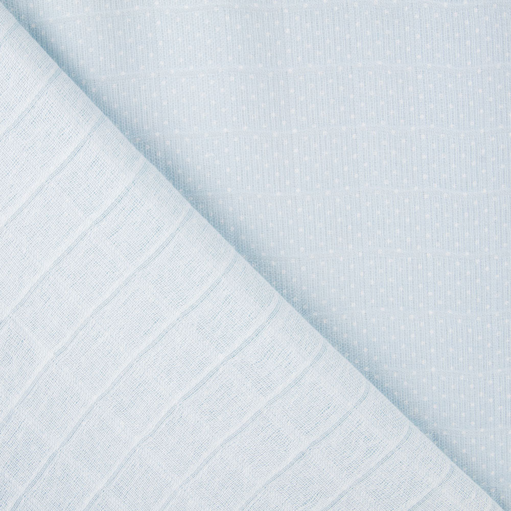 Gasa Algodón Estampada Azul - Ribes y Casals