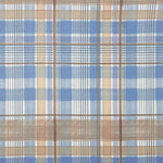 Retal Gasa Bambula Caudros Azules 140x150 cms - Ribes y Casals