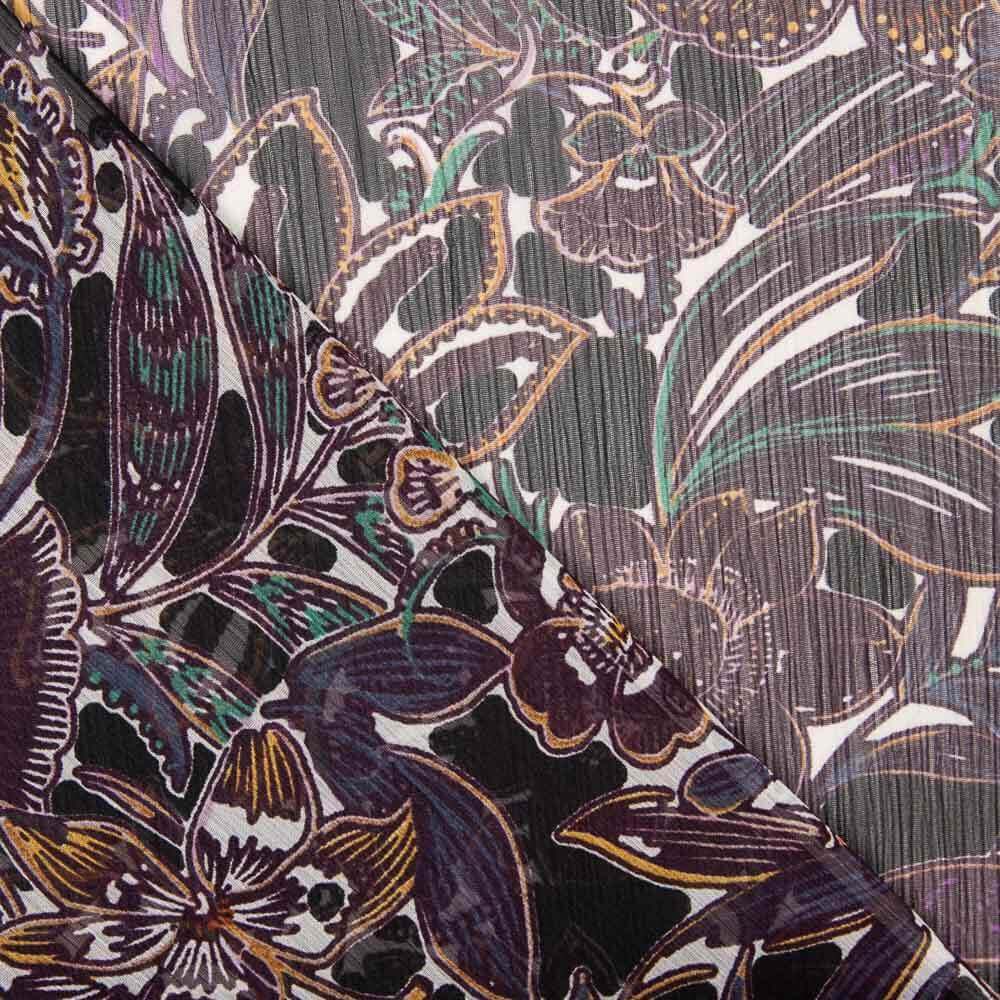 Gasa Bambula Lisboa Morado - Ribes y Casals