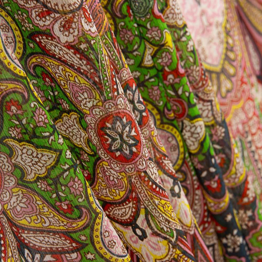 Gasa Bambula Motiv Verde - Ribes y Casals