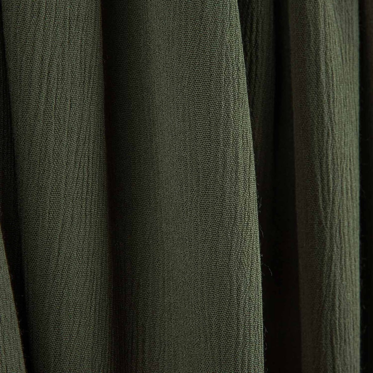 Gasa Bambula Viscosa Verde Oscuro - Ribes y Casals