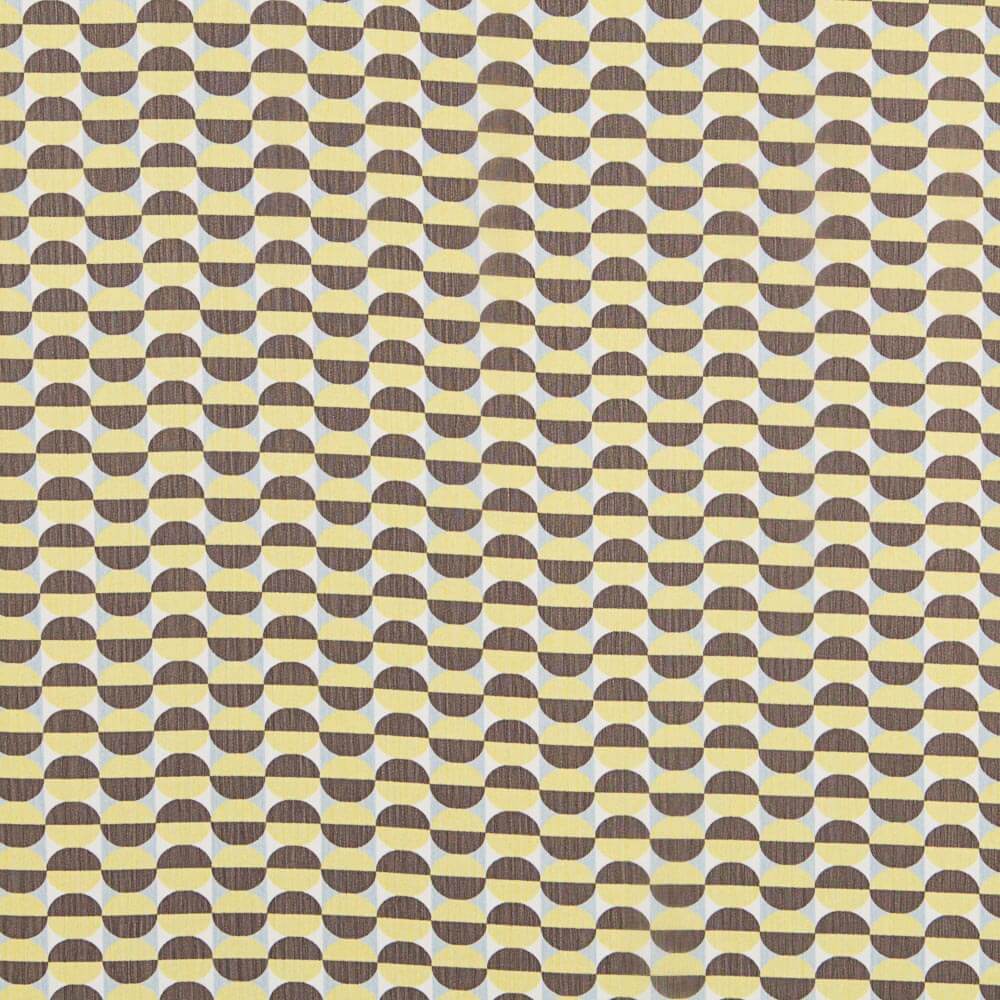 Bambula Poliéster Geo Redondas Amarillas - Ribes y Casals