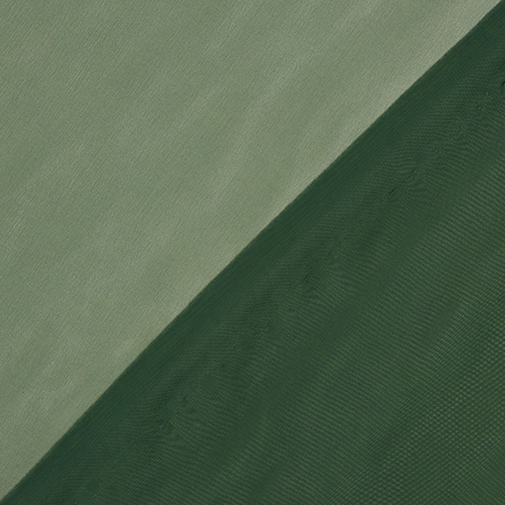 Gasa Chiffón Verde Botella - Ribes y Casals