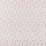 Gasa Bambula Lúrex Floral Beige - Ribes y Casals