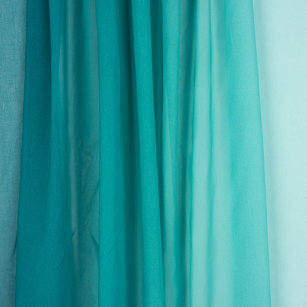 Gasa Degradé Verde Esmeralda - Ribes y Casals