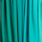 Retal Gasa Degradé Verde Esmeralda 200x140 cm - Ribes y Casals