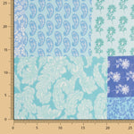 Gasa Poliéster Calcuta Azul - Ribes y Casals