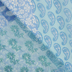 Gasa Poliéster Calcuta Azul - Ribes y Casals