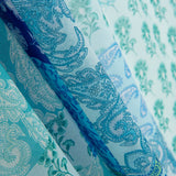 Gasa Poliéster Calcuta Azul - Ribes y Casals