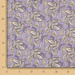 Gasa Lurex Cachemire Malva - Ribes y Casals