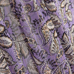 Gasa Lurex Cachemire Malva - Ribes y Casals