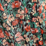 Gasa Listada Floral Lúrex - Ribes y Casals