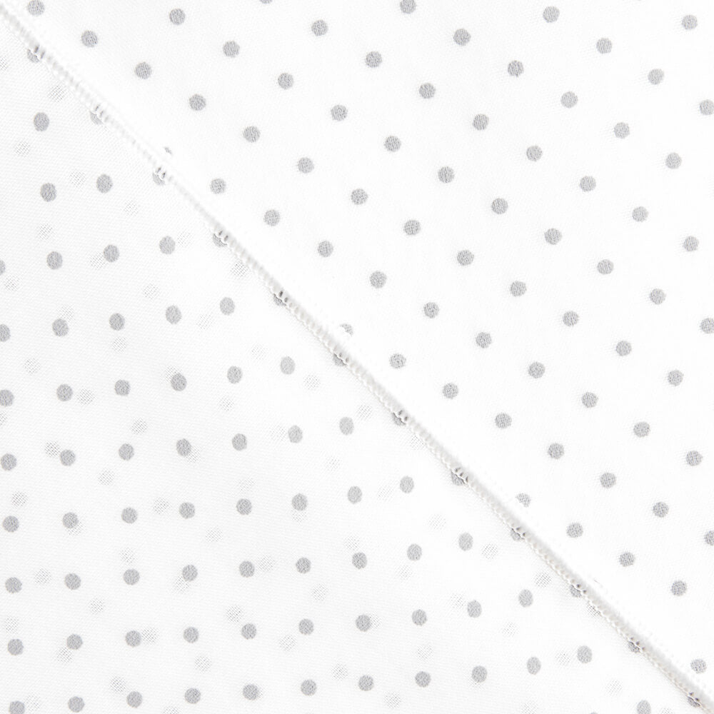 Visillo Etamin Plumeti Flocado Gris - Ribes y Casals